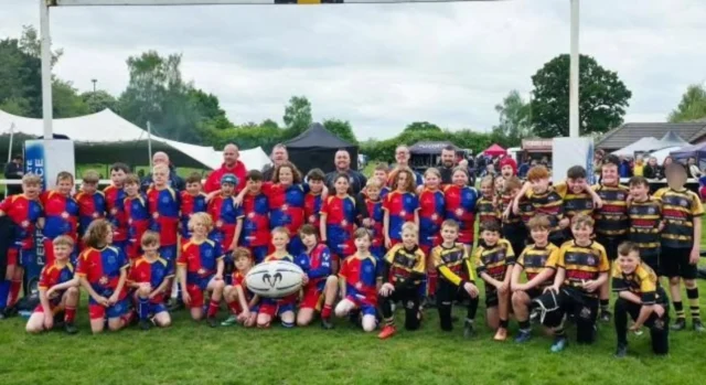 Huge thanks to our touring visitors @newport_saloprufc for a great morning of rugby for u7 - u13 teams yesterday morning. We hope you enjoyed your stay!