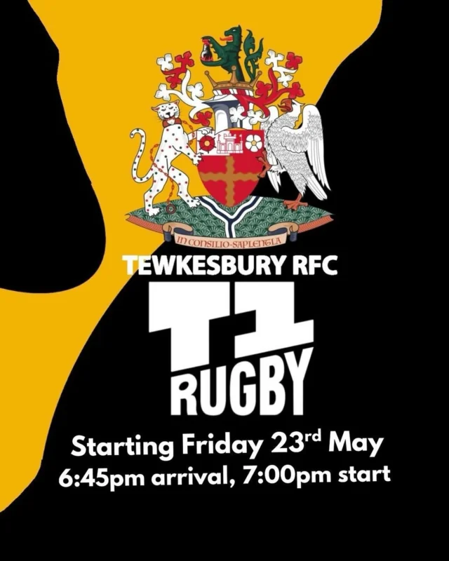 🏉Touch Rugby at TRFC - Ages 16+🙌

Looking to stay active, meet new people, and enjoy the thrill of rugby without full-contact?

Join our new T1 Rugby group at Tewkesbury RFC!

Whether you’re a seasoned player or a total newbie, this is a fast-paced, social, and inclusive way to enjoy the game we all love.

✅ Ages 16+
✅ No experience needed
✅ All fitness levels welcome

📍 Tewkesbury Rugby Club, The Moats
🕕 Fridays @ 19:00
📅 Starting 23rd May

Bring your trainers and some team spirit.
Tag a mate who should come with you 💪

#tewkesburyrfc #t1rugby #rugbyforall #socialsport