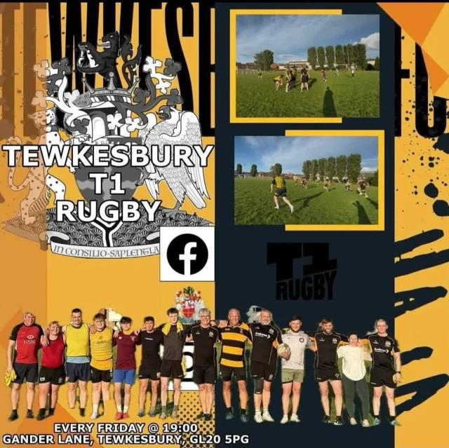 🏉T1 Rugby Update!

We are into our second week and the numbers are growing.

We had 15 players take part in learning the basics of T1 Rugby and enjoying a good run around whilst scoring some fantastic try’s!

We’re just getting started with T1 and are continuing to build, so please head on down every Friday to give it a go!

✅ Ages 16+
✅ No experience needed
✅ All fitness levels welcome

📍 Tewkesbury Rugby Club, The Moats
🕕 Fridays @ 19:00